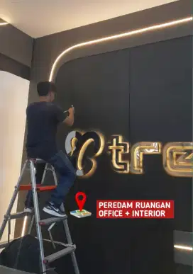 Pembuatan peredam suara ruangan kantor office dll