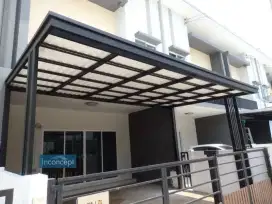 pintu pagar tralis kanopi minimalis harga mulai 550rb/meter