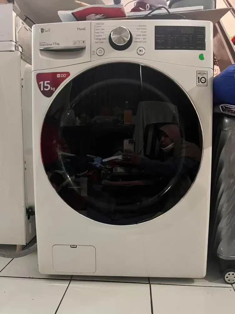 Mesin Cuci LG 15kg front loading