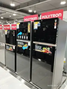 Polytron Small Two Door PRW29MNX Cicilan tanpa kartu kredit bunga 0%