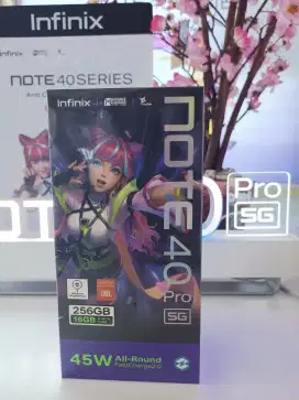 Infinix note 40 pro 5G 8/256 ambyar