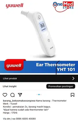 Yuwell thermometer