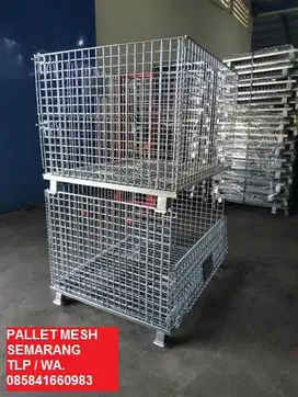 Pallet Mesh Dalton / Keranjang Besi Lipat Wiremesh