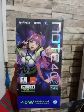 Infinix Note 40 pro 5G 8/256 garansi resmi
