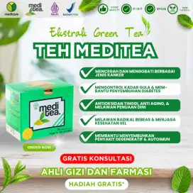 Meditea Medi Tea Teh Herbal Ekstrak Teh Hijau Suplemen Kesehatan Ultea