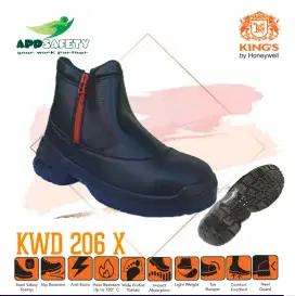 (NEW MODEL) Sepatu Safety KINGS KWD 206 X