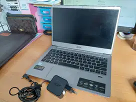 Dijual Laptop Slim Acer Swift 3 Like New Free Sleeve Leather Nego