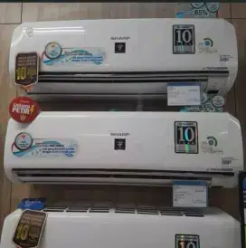 Dijual AC 1pk, 1/2 pk merk Sharp bisa kredit dengan promo 0% tanpa Dp