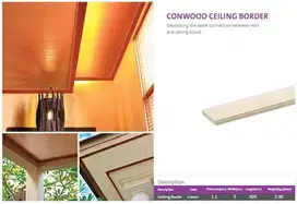 Conwood Eave (Listplank/Dinding) & Ceiling (Atap)