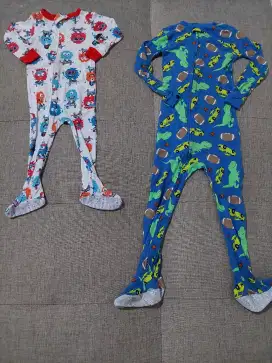 Sleepsuit 18 bulan dan 5 tahun