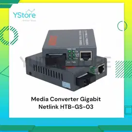 Media Converter Gigabit Netlink HTB-GS-03 A+B 1 Pasang