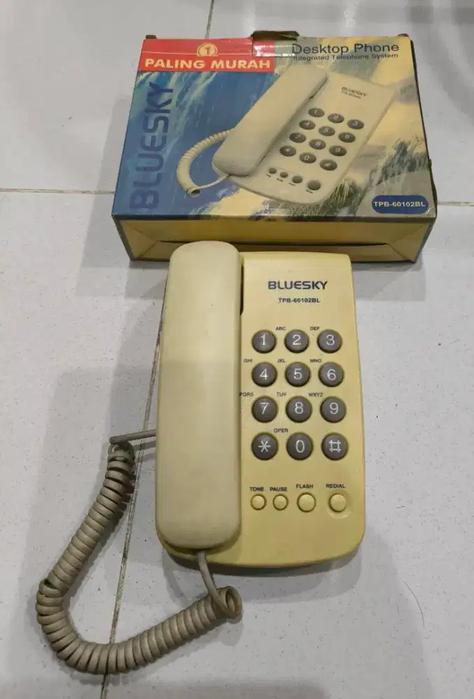 Jual Telpon Rumah Bluesky TPB-60102BL
