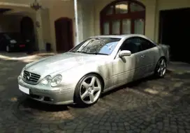 Mercy CL500 W215 2001 Mercedes Benz CL500 Silver W215 2001 Schema Grey