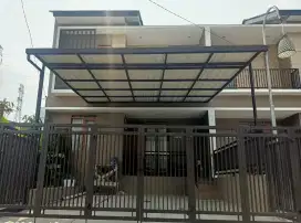 Tukang las canopy alderon mewah harga include bahan terima beres