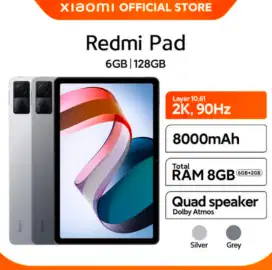 Redmi Pad , Garansi Resmi Barang Segel