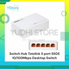 Switch Hub Totolink 5 port S505 dan 8 Port S808