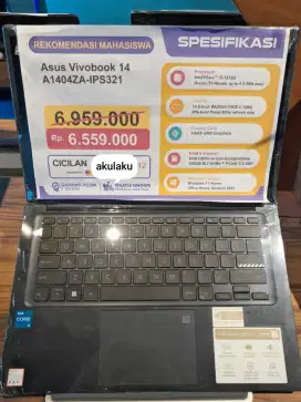 Kredit Laptop ASUS VIVOBOOK Tanpa dp