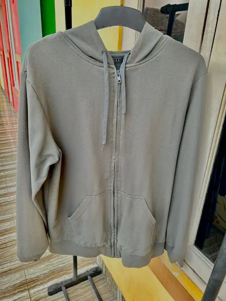 Jaket hoodie oversize unisex tolliver
