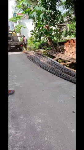 Besi beton 12mm full sni sertifikat murah jogja ..