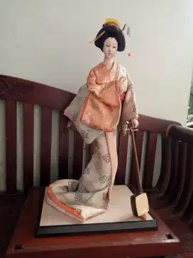 Boneka  Oshin jepang asli dan antik