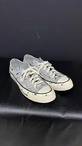 Converse 70s Ox Paint Splatter Ash Stone Grey