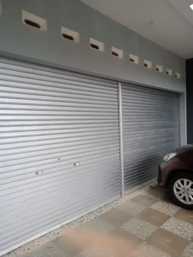 Rolling door follding gate murah