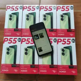 HP 5G Termurah New Garansi 1Th ITEL P55 5G Ram 6+6/128GB