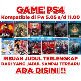 JUAL GAME PS4 TERLENGKAP MURAH MERIAH