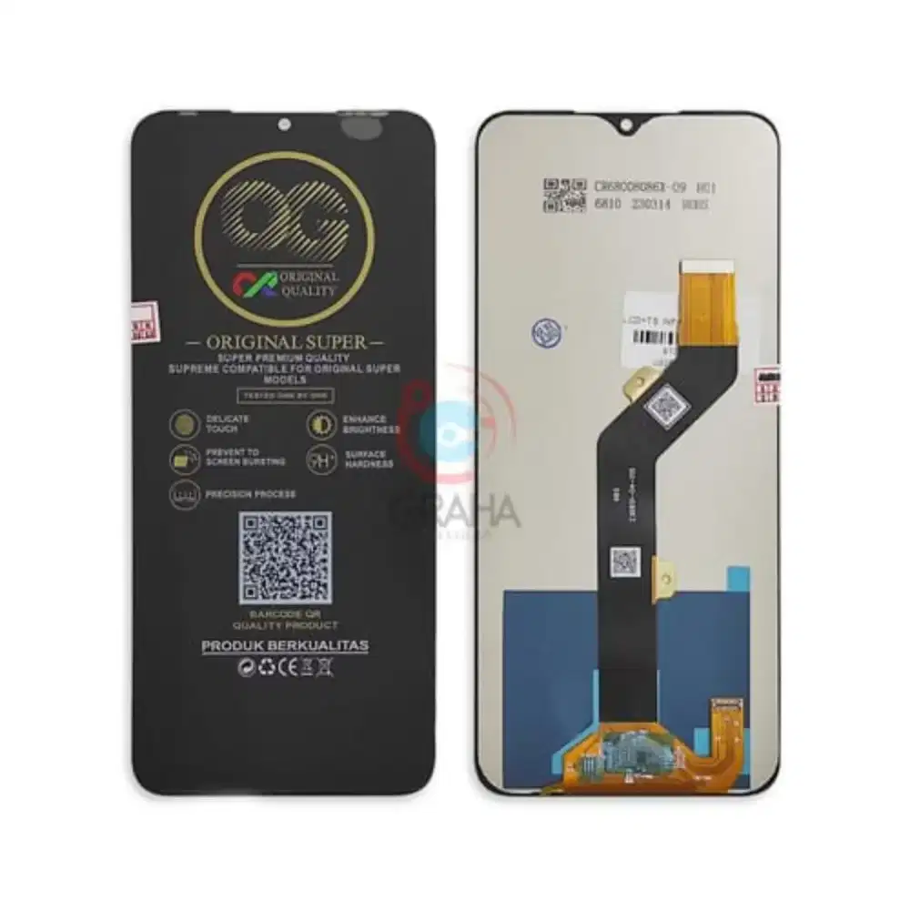 Kaca lcd infinix note 12 free Pemasangan