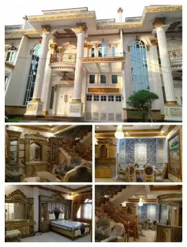 Rumah mewah elit jalan BLKI plus furniture