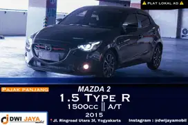 [PAJAK PANJANG] Mazda 2 1.5 Type R AT 2015 (Hitam)