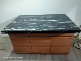 MEJA makan marmer dan granit