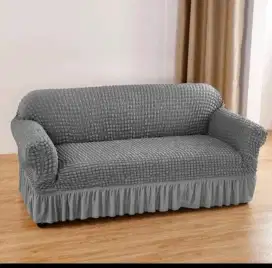Cover sova 1 seater  bahan skirt stretch import