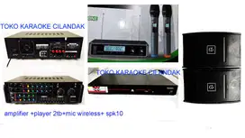 perangkat karaoke rumahan hdd 2tera klip asli