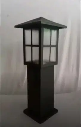 Lampu tiang taman minimalis