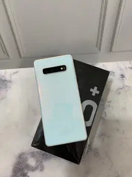 Samsung S10 Plus 8/128 Putih Sein Lengkap