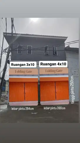 Ruko 1 lantai dan 2 lt 2 unit bisa sewa 1