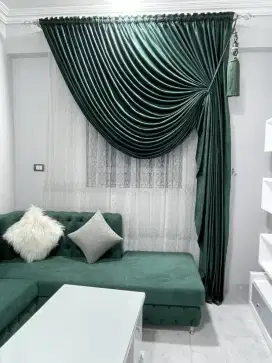 Pasang gordyn gorden hordeng murah vertikal roll blind jasa tirai viv