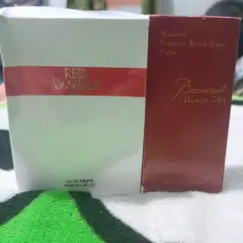 Parfum ZARA Red Vanilla 90ml+Baccarat Rouge