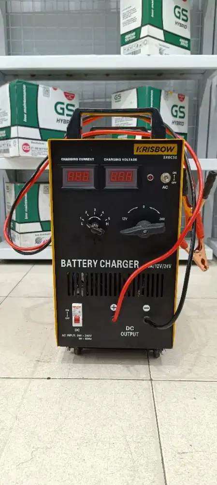BATTERY CHARGER KRISBOW 50A 12V/24V KW1900654