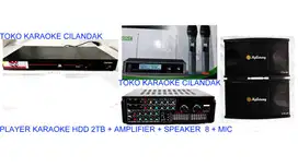 paket kaaraoke set lagu + you tube