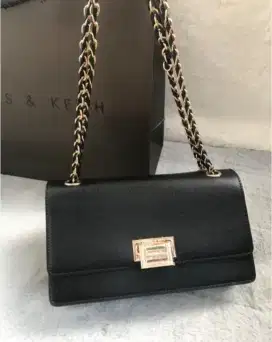 Charles & keith chain handle shoulder bag