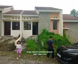 Rumah oper kredit grand sutera leuwiliang DP37jt strategis pinggir jln