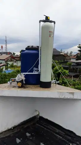 Filter air fiber mengatasi zat besi & kuning