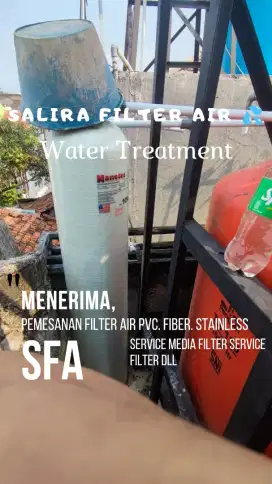 Filter air fiber 10 inch mengatasi zat besi