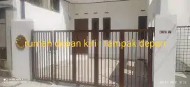 Kontrak Rumah 2 kamar tidur, garasi Pondok Gede Jakarta Timur