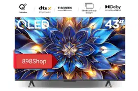 TCL TV 43 QLED Google TV Android 11 UHD 4K MEMC Dolby Atmos HVC2.0