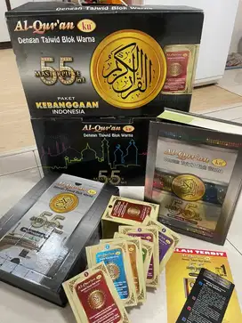 AlQuran masterpice 55 in 1 seri Platinum (harga satuan,ready 2pcs)