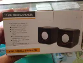 Mini speker multimedia untuk laptop/PC