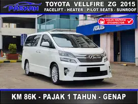 Vellfire Zg PS 2016 TDP=15jt Toyota VELLFIRE ZG Premium Sound 2015